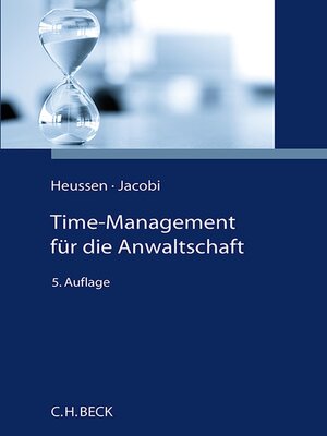 cover image of Time-Management für die Anwaltschaft